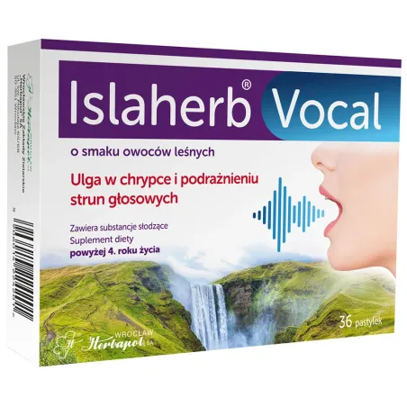 Islaherb Vocal, 36 pastylek