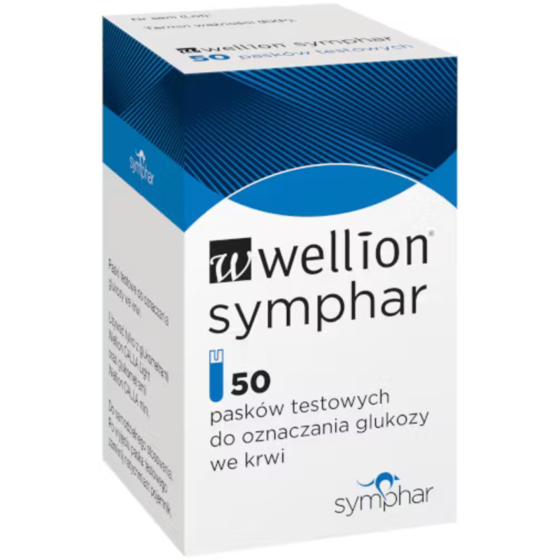 copy of Wellion Symphar, 50 pasków testowych