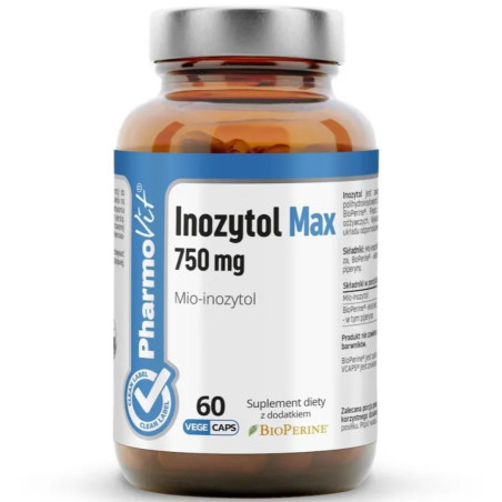 PharmoVit Inozytol Max 750 mg, 60 kapsułek