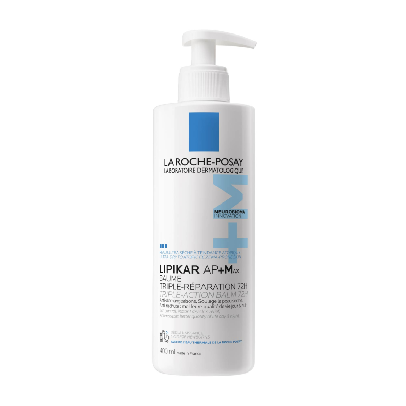 La Roche-Posay Lipikar Baume AP+Max, balsam o potrójnym działaniu, 400 ml