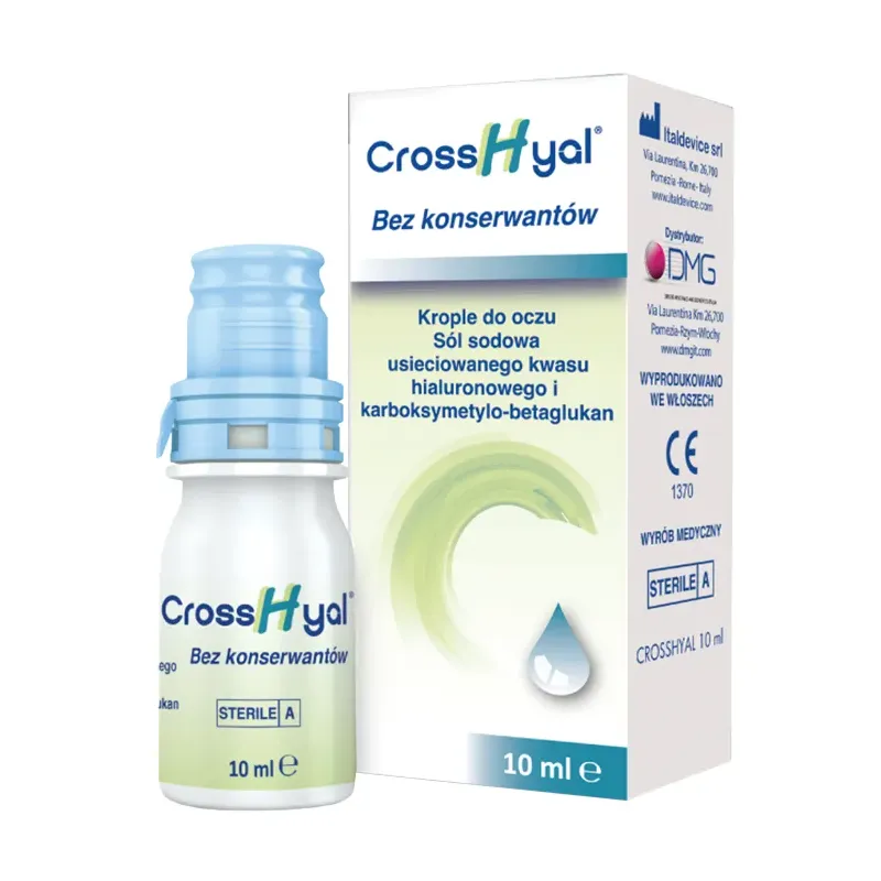 Crosshyal, krople do oczu, 10 ml