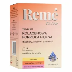 Reme Glow Kolagenowa Formuła Piękna Travel Set, 15 saszetek