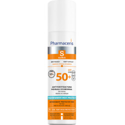 Pharmaceris S Transparent Mist Protect Antyoksydacyjna mgiełka ochronna do twarzy SPF 50+, 75 ml