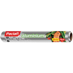 Paclan Folia Aluminiowa moletowana 12 m, 1 sztuka