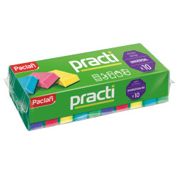 Paclan Practi Gąbki do mycia naczyń, 10 sztuk