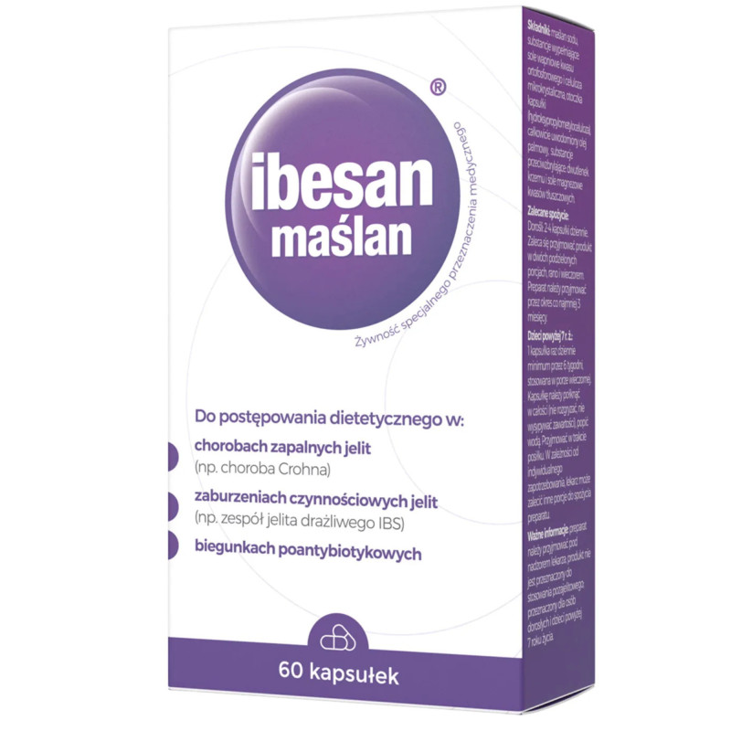 Ibesan maślan, 60 kapsułek