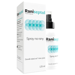 Raniseptol spray na rany, 125 ml