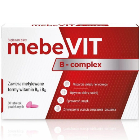 MebeVIT B-complex, 60 tabletek