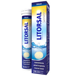Zdrovit Litorsal Senior +, 24 tabletki musujące