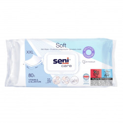 Seni Care Soft Chusteczki nawilżane, 80 sztuk