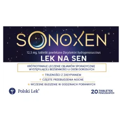 Sonoxen 12,5 mg, 20 tabletek