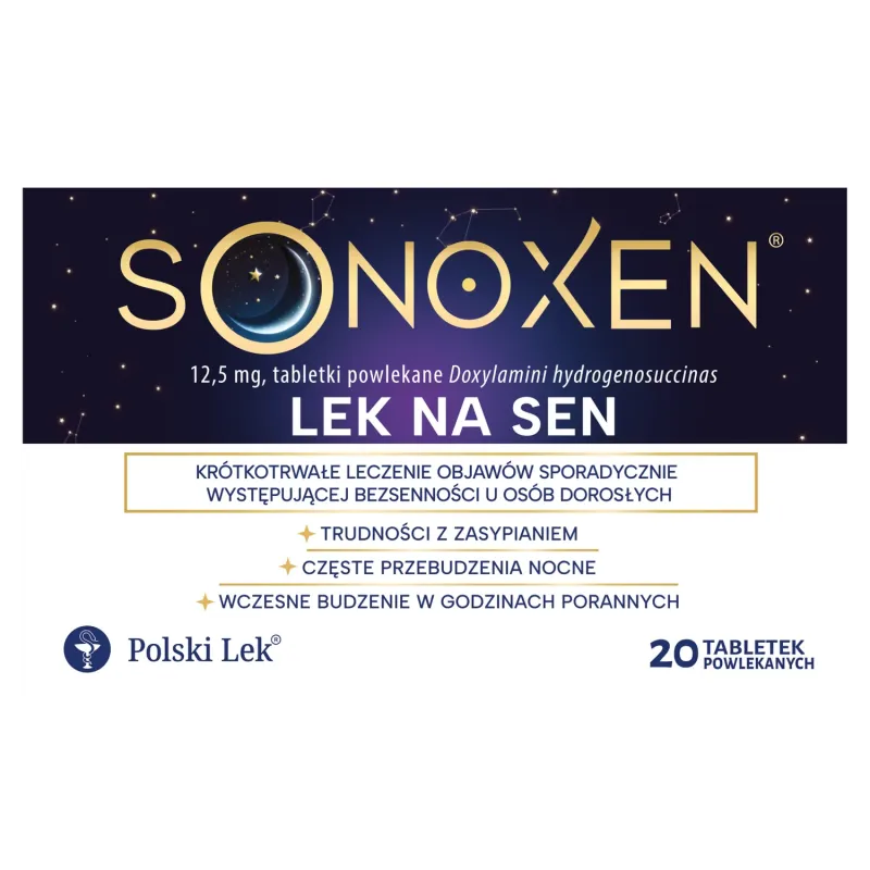 Sonoxen 12,5 mg, 20 tabletek