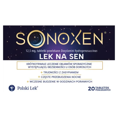 Sonoxen 12,5 mg, 20 tabletek