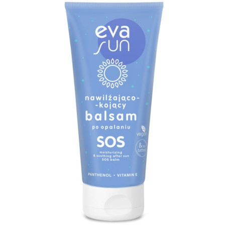 Eva Sun SOS Nawilżająco-kojący balsam po opalaniu, 175 ml