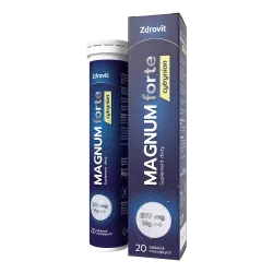 Zdrovit Magnum forte cytrynian, 20 tabletek musujących