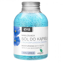 Eva Natura Sól do kąpieli nawilżająca z biokompleksem lnianym, 600 g