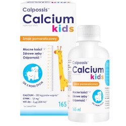 Calpossis Calcium Kids, płyn, 165 ml