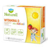 NATURELL Wit. D dla dzieci waniliowo-truskawkowa, 60 tabletek