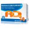 Vitamina A+D3 Hasco, 2000j.m.A+400j.m.D, 50 kapsułek