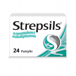 Strepsils z mentolem, 24...