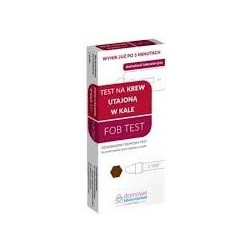 Test na krew utajoną w...