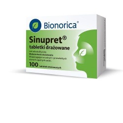 Sinupret, 100 drażetek