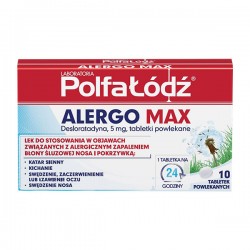 Alergo Max Polfa Łódź 5 mg,...