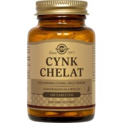 SOLGAR Cynk chelat...