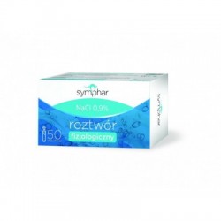 Symphar NaCl 0,9%, 5ml, 50...