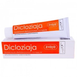 Dicloziaja żel 0,0116 g/g,...