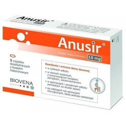 Anusir czopki doodbytnicze,...
