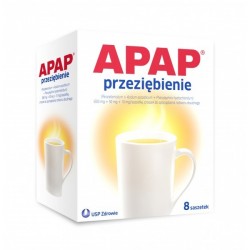 Apap Przeziębienie Hot, 8...