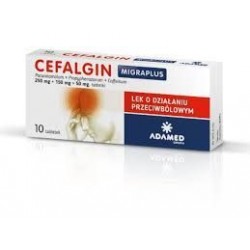 Cefalgin, 10 tabletek