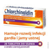 Chlorchinaldin o smaku czarnej porzeczki, 20 tabletek