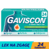 Gaviscon o smaku mięty, 24 tabletki