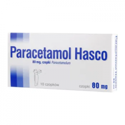Paracetamol Hasco 0,08 g,...
