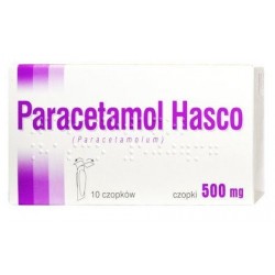 Paracetamol Hasco 0,5g, 10...