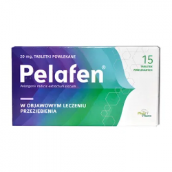 Pelafen 0,02 g, 15 tabletek