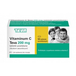 Vitaminum C Teva 200 0,2 g,...