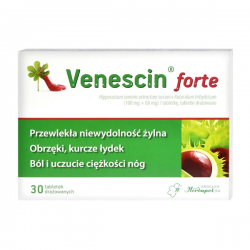 Venescin forte, 0,1g+0,06g,...