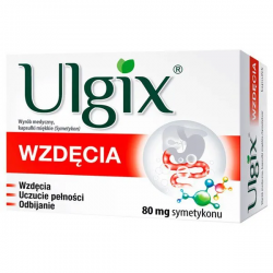 Ulgix Wzdęcia 0,08 g, 50 sztuk
