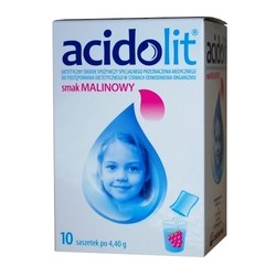 Acidolit smak malinowy, 10...