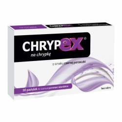 Chrypex, pastylki do ssania...