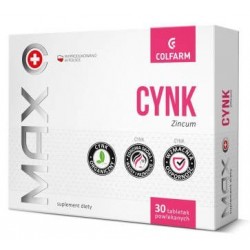 Cynk Max, 30 tabletek
