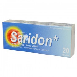 Saridon, 20 tabletek...