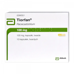 Tiorfan, 100 mg, kapsułki...