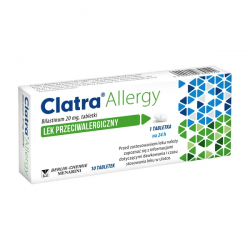 Clatra Allergy 0,02 g, 10...