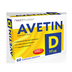 AVETIN D 50 µg (2000) 60 kaps.