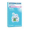 Efferalgan, 80 mg, czopki doodbytnicze, 10 sztuk