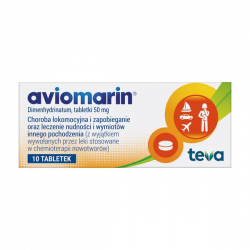 Aviomarin, 50 mg, tabletki,...